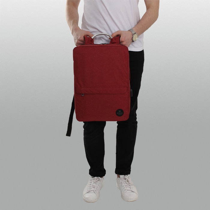 Zoozie Bags Bolsa para Portátil Resistente al Agua Rojo Claret Zoozie Bags Bolsa para Portátil Resistente al Agua Rojo Claret